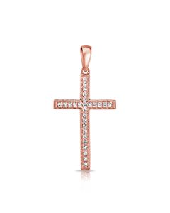 .10CT DIAMOND CROSS PENDANT