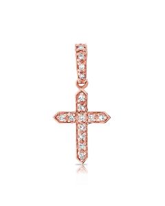 .06CT DIAMOND CROSS PENDANT