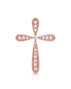 .14CT DIAMOND CROSS PENDANT