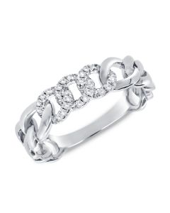 .10CT DIAMOND LINK CHAIN RING