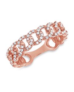 .60CT DIAMOND LINK CHAIN RING