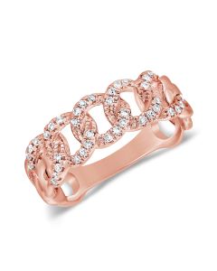 .10CT DIAMOND LINK CHAIN RING