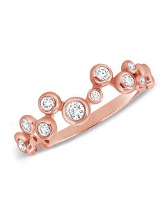 .21CT DIAMOND BEZEL SET RING