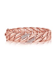 .32CT DIAMOND LINK BANGLE