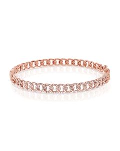 .46CT DIAMOND LINK BANGLE
