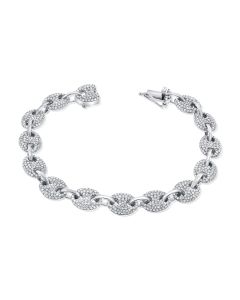 2.81CT DIAMOND MARINER LINK BRACELET
