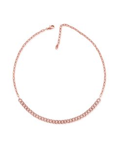 1.17CT DIAMOND PAPERCLIP LINK NECKLACE
