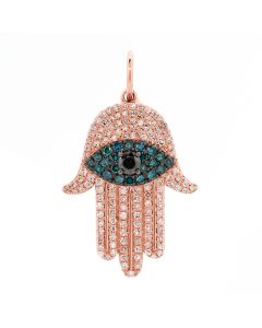 .52CT DIAMOND HAMSA PENDANT