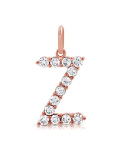 .62CT DIAMOND INITIAL Z PENDANT