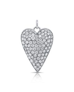 2.93CT DIAMOND HEART PENDANT