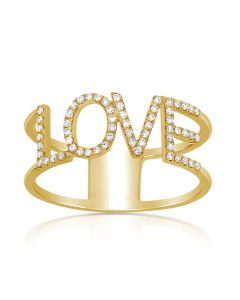 .16CT DIAMOND LOVE RING
