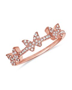 .16CT DIAMOND BUTTERFLY RING