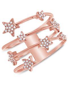 .16CT DIAMOND STAR WRAP RING