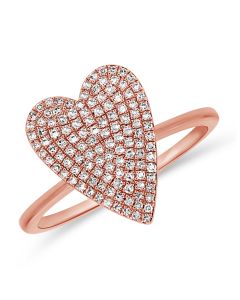 .31CT DIAMOND HEART COCKTAIL RING