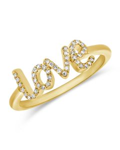 .11CT DIAMOND LOVE RING