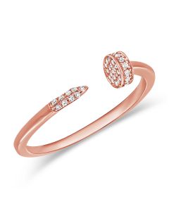 .10CT DIAMOND NAIL WRAP RING