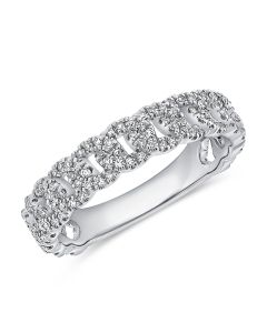 .39CT DIAMOND LINK CHAIN RING
