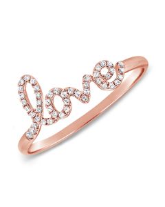 .12CT DIAMOND LOVE RING