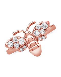 .38CT DIAMOND BEE RING