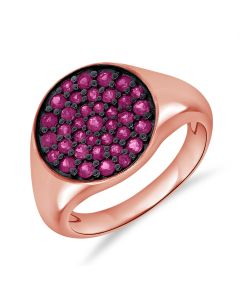 .90CT PINK SAPPHIRE RING