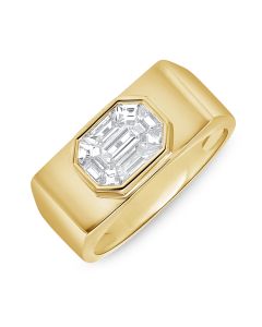 .72CT PIE CUT DIAMOND BAND RING