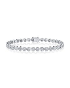 1.79CT DIAMOND MIRACLE SETTING TENNIS BRACELET