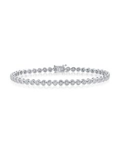 1.01CT DIAMOND MIRACLE SETTING TENNIS BRACELET