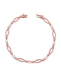 .13CT DIAMOND LINK BRACELET