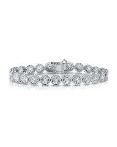 4.09CT DIAMOND MIRACLE SETTING TENNIS BRACELET