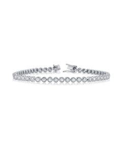 1.11ct MIRACLE SETTING TENNIS BRACELET