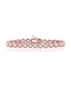 3.03CT DIAMOND MIRACLE SETTING TENNIS BRACELET