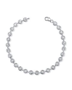 0.55CT DIAMOND MIRACLE SETTING BRACELET