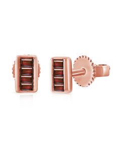 .40CT RUBY STUD EARRINGS