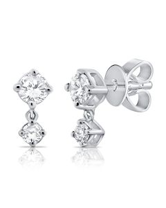 .29CT DIAMOND STUD EARRINGS