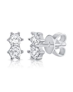 .20CT DIAMOND STUD EARRINGS