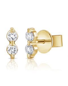 16.00CT DIAMOND STUD EARRINGS