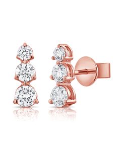 .47CT DIAMOND STUD EARRINGS