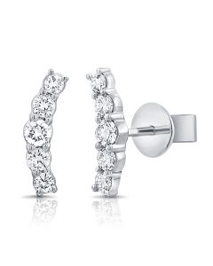 .27CT DIAMOND STUD EARRINGS