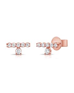 0.16CT DIAMOND STUD EARRINGS