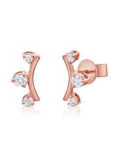 0.15CT DIAMOND STUD EARRINGS