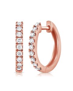 .21CT DIAMOND HUGGIE EARRINGS