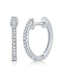 .10CT DIAMOND HUGGIE EARRINGS