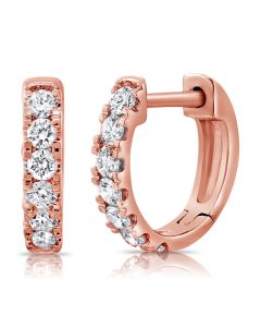 .31CT DIAMOND HUGGIE EARRINGS