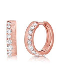 .51CT DIAMOND HUGGIE EARRINGS
