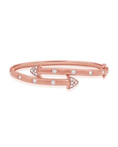 .96CT DIAMOND ARROW CONFETTI BANGLE
