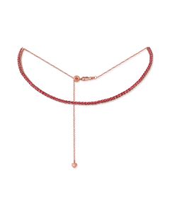 3.90CT RUBY CHOKER NECKLACE