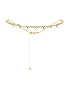 2.39CT DIAMOND CHOKER NECKLACE