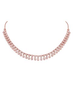 3.48CT DIAMOND CHOKER NECKLACE