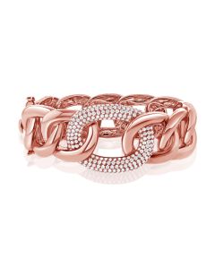 3.94CT DIAMOND LINK BANGLE