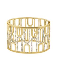 5.37CT DIAMOND BANGLE